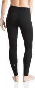img 3 attached to Women'S 100% Merino Wool Base Layer Thermal Leggings By MERIWOOL
