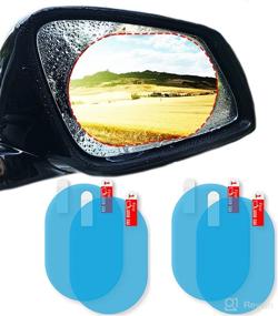 img 4 attached to High Definition Transparent Rearview Waterproof Membrane5 9X3 93Inch