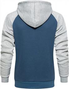 img 1 attached to Pullover Hooded Sweatshirt For Men With Kanga Pocket - DUOFIER Hoodies