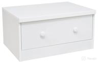 🔳 babyletto white storage unit base drawer: organize and declutter with style! logo