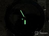 картинка 1 прикреплена к отзыву Водонепроницаемые светодиодные аналоговые кварцевые деловые часы с роскошным силиконовым ремешком для мужчин и мальчиков от Weicam от Geoffrey Graham