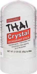 img 1 attached to 💎 Natural Crystal Thai Deodorant Stone