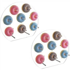 img 1 attached to Stylish Donut Display Stand For Wedding And Birthday Parties: GZHOK Round Acrylic Doughnut Holder