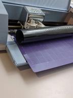 img 1 attached to 3X12In Purple Non-Slip Cut Mats For Cricut Maker 3/Maker/Explore 3/Air 2/Air/One - REALIKE StrongGrip Cutting Mat Replacement Accessories review by Chris Hanson