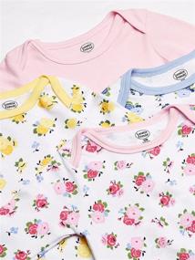 img 3 attached to Luvable Friends Unisex Cotton Floral Apparel & Accessories Baby Boys