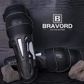 img 2 attached to BRAVORD Motorcycle Adjustable Sections Unisex