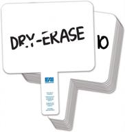 set of 10 rectangular double-sided dry-erase paddles by eai education logo