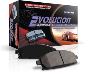 img 3 attached to 🔘 Power Stop Z16 Evolution 16-1169A Front Ceramic Brake Pads