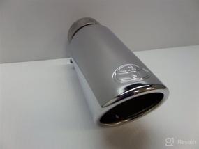 img 1 attached to 🚗 Genuine Toyota PT932-35162 Stainless Steel Exhaust Tip