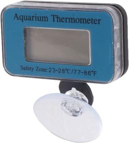 img 3 attached to 🌊 Blue Waterproof LCD Digital Aquarium Submersible Thermometer by Jardin