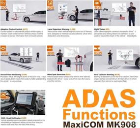 img 2 attached to Autel MaxiCOM MK908 Scanner with $60 MV108: 2022 Upgrade of MaxiSys MS906BT MK906BT - Advanced ECU Coding, Full Bi-Directional Control & Active Test, All System Diagnosis & 36+ Services, FCA AutoAuth