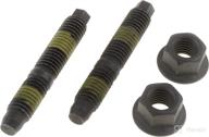 🔧 dorman 03142 front exhaust stud kit - m10-1.5 x 62mm for enhanced fit with compatible models logo