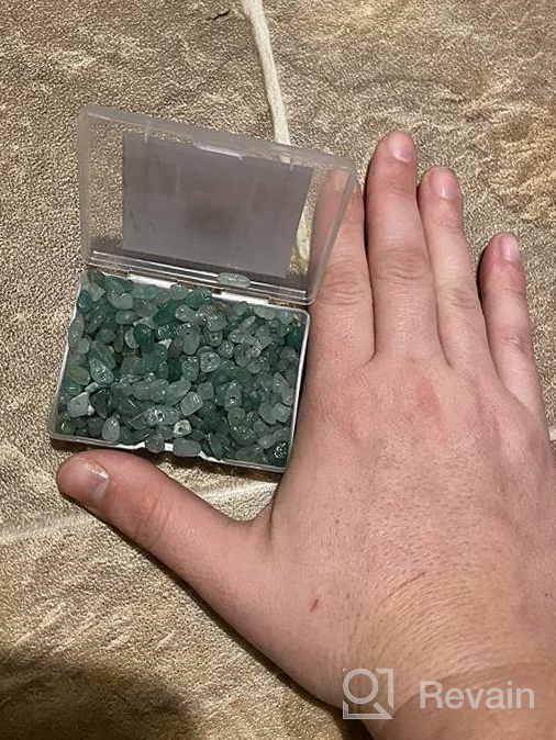 img 1 attached to 420 PCS Mini Natural Chip Stone Beads 3-5Mm - 7 Chakras Gemstones Healing Crystal Loose Rocks For DIY Bracelet Jewelry Making Crafting review by Agonia Pedrosa