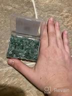 картинка 1 прикреплена к отзыву 420 PCS Mini Natural Chip Stone Beads 3-5Mm - 7 Chakras Gemstones Healing Crystal Loose Rocks For DIY Bracelet Jewelry Making Crafting от Agonia Pedrosa