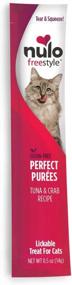img 2 attached to Nulo Freestyle Perfect Puree: вкусный тунец и краб в удобных тюбиках по 6 штук