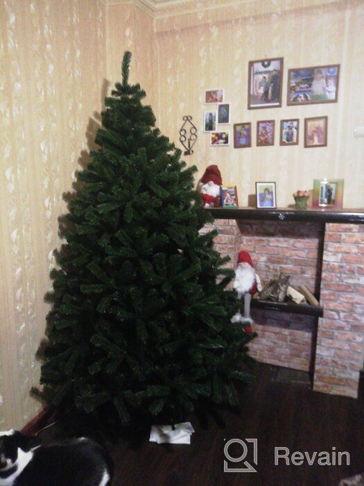 img 1 attached to 🎄 180 cm Festive Artificial Crystal Fir Tree review by Celina Repalla Bogoc ᠌