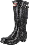 🌈 glitter wellington boots for little boys - hunter original shoes логотип