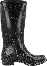 img 2 attached to 🌈 Glitter Wellington Boots for Little Boys - HUNTER Original Shoes