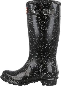 img 3 attached to 🌈 Glitter Wellington Boots for Little Boys - HUNTER Original Shoes