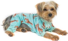 img 3 attached to 🐶 CuteBone Puppy Clothes: Small Dogs Onesie, Cows & Giraffe 2 Pack - 2SY08L - Trendy Pet Apparel