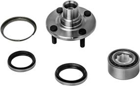 img 3 attached to 🚗 Chevrolet Prizm Geo Prizm Toyota Corolla Front Wheel Hub and Bearing Assembly Compatible AUQDD 518507 x2 (Pair) [Non-ABS 4 Lug Hub Repair Kit]