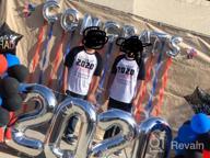 img 1 attached to 40 Inch Large Reusable Foil Number Balloons For 1St, 2Nd, 10Th, 12Th, 20Th, 21St & 22Nd Birthday Decorations - Blue review by James Mayberry