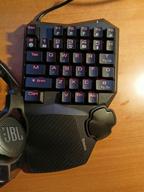 img 1 attached to Baseus GAMO One-Handed Gaming Keyboard Black (GMGK01-01) review by Ognian Blagoev ᠌