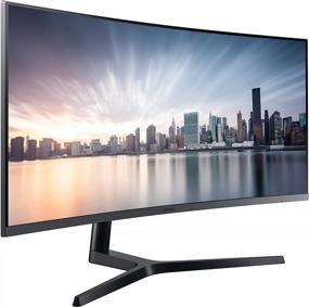 img 3 attached to Samsung LC34H890WJNXGO Ultrawide Curved Monitor with 3440x1440 Resolution, 100Hz Refresh Rate, Tilt and Height Adjustment, and Flicker-Free Technology