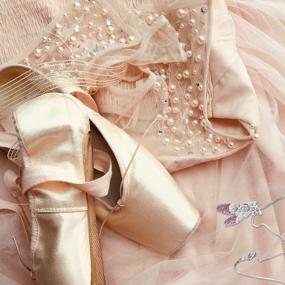 img 2 attached to Посеребренное колье с розовыми хрустальными балетками от Spinningdaisy