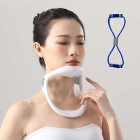 img 4 attached to Bounabay Cervical Brace - Say Goodbye To Neck Pain And Improve Your Posture!