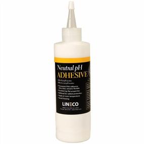 img 2 attached to 📚 Lineco Neutral pH Adhesive for Book Binding and Paper Projects - Acid-Free PVA Formula, Dries Clear and Quick, Water Soluble, Flexible When Dry, 8 Ounces, White