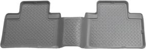 img 2 attached to 🐺 Husky Liners Classic Style Series 2nd Seat Floor Liner - Grey for Nissan Frontier Crew Cab & Suzuki Equator Crew Cab - Perfect Fit, Durable & Stylish - 2005-2021 Models