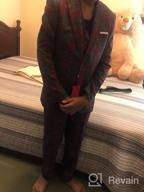 img 1 attached to 6 Piece Classy Plaid Slim 👔 Fit Suit Set for Boys by ELPA ELPA review by David Flores