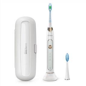 img 4 attached to Sonic Rechargeable Toothbrush With 7 Brushing Modes And Timer, 8 Hours Battery Life - GiniHome