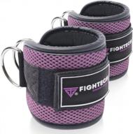 power up your leg workouts with fightech cable kickback ankle straps - a must-have gym attachment for effective glute kickbacks and more! logo