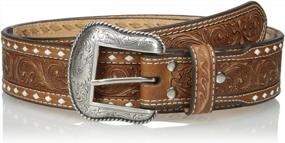 img 1 attached to Nocona Natural Cross Buckstitch Medium: Timeless Western Style at its Finest