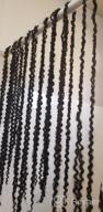 img 1 attached to 4 Packs Pre-Twisted Passion Twists Synthetic Crochet Braids 18 Inch Pre-Looped Spring Bomb Crochet Hair Extensions Fiber Fluffy Curly Twist Braiding Hair (T27#, 18 Inch (Pack Of 4)) review by Chris Benton