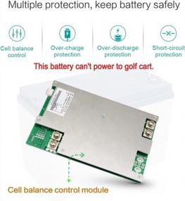 img 2 attached to Talentcell 12V 100Ah LiFePO4 Deep Cycle Rechargeable Battery Pack LF4160, 2000+ Cycles With Built-In 100A BMS