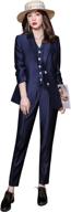 women's office blazer - stylish business attire for women via suiting & blazers logo