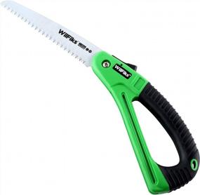 img 4 attached to WilFiks 7" Folding Saw - Razor Sharp Blade For Gardening, Pruning, Trimming, Camping, Hiking, Hunting & Cutting Wood/Drywall - NonSlip D-Shaped Handle