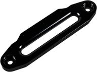 ποΈ black universal aluminum hawse fairlead for 8000-15000 lbs winch rope cable β ideal for atv, utv, jeep, and truck applications logo