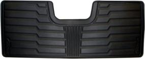 img 4 attached to 🔥 High-Performance Lund 383022-B Catch-It Vinyl Black Rear Seat Floor Mat for Ultimate Vehicle Protection