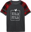 stylish mama t-shirts for women: short sleeve graphic tees for casual chic style logo