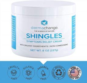 img 1 attached to Get Fast & Effective Relief From Shingles, Nerve, Rash And Eczema With Organic Pain Relief Cream - 8Oz