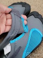 img 1 attached to 👟 Fresko Turquoise Water Shoes for Toddler Boys - Perfect for Outdoor Activities review by Cody Henry