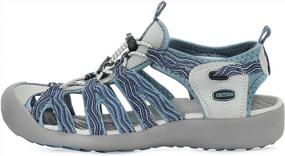 img 3 attached to Women'S GRITION Hiking Sandals: Waterproof, Lightweight & Breathable For Outdoor Adventures!