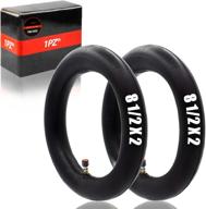 1pz t85-x02 8.5 inch inner tubes replacement for mijia xiaomi m365 / gotrax electric scooter - inflated spare tire for pocket mini bikes логотип