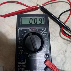img 8 attached to Portable digital multimeter with sound continuity and thermocouple (electric tester) LTX DT-838