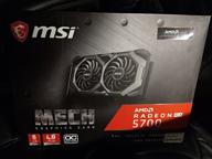 img 1 attached to Video card MSI Radeon RX 5700 MECH OC 8GB, Retail review by Wiktor wikliski ᠌