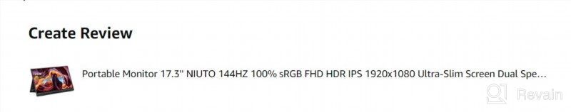 img 1 attached to NIUTO NT173FHD-001 Portable Ultra Slim 17" IPS Speakers with 1920X1080 Resolution review by Paul Llena